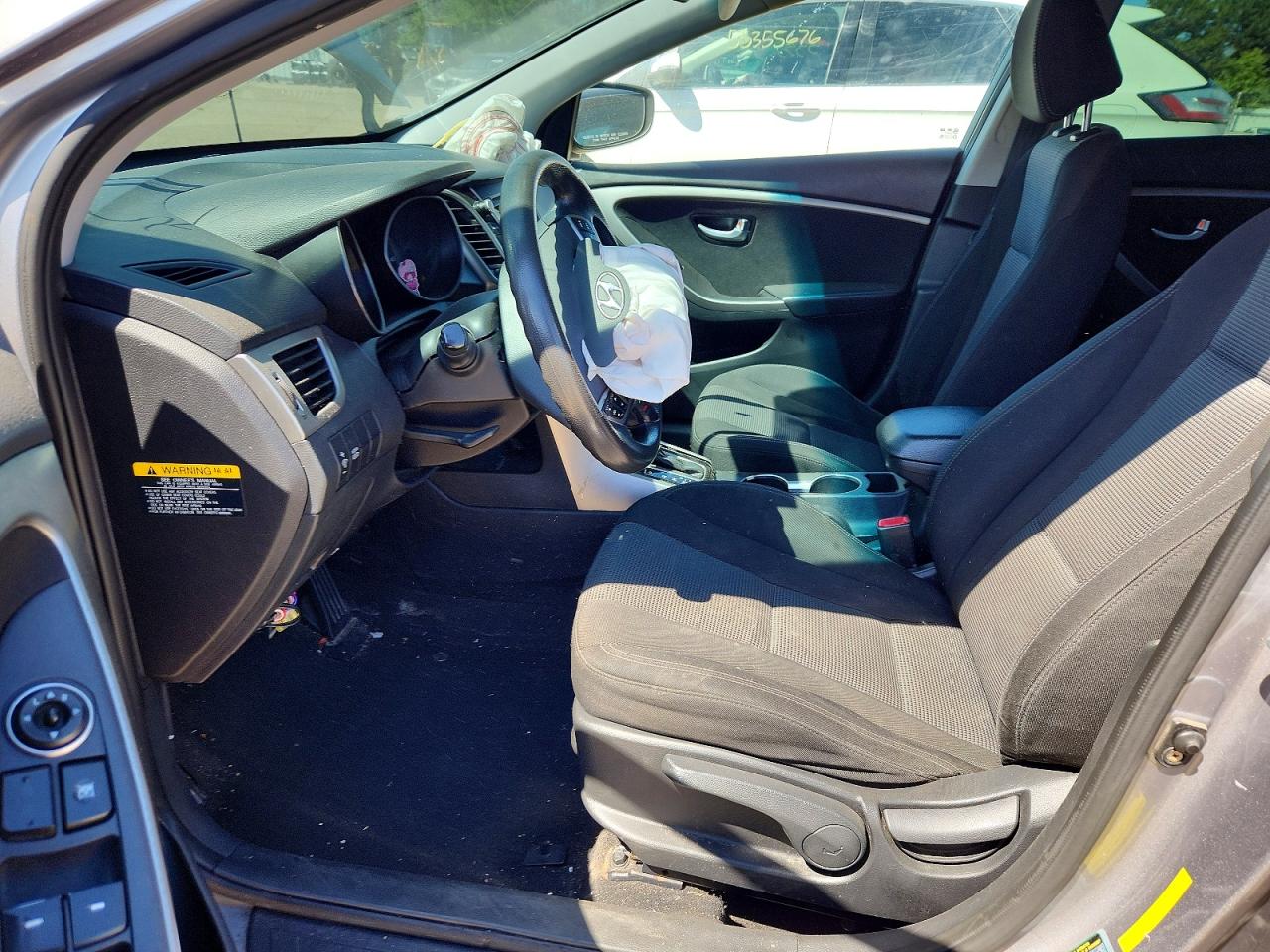 2013 Hyundai Elantra Gt Base Gray vin: KMHD35LE3DU083298