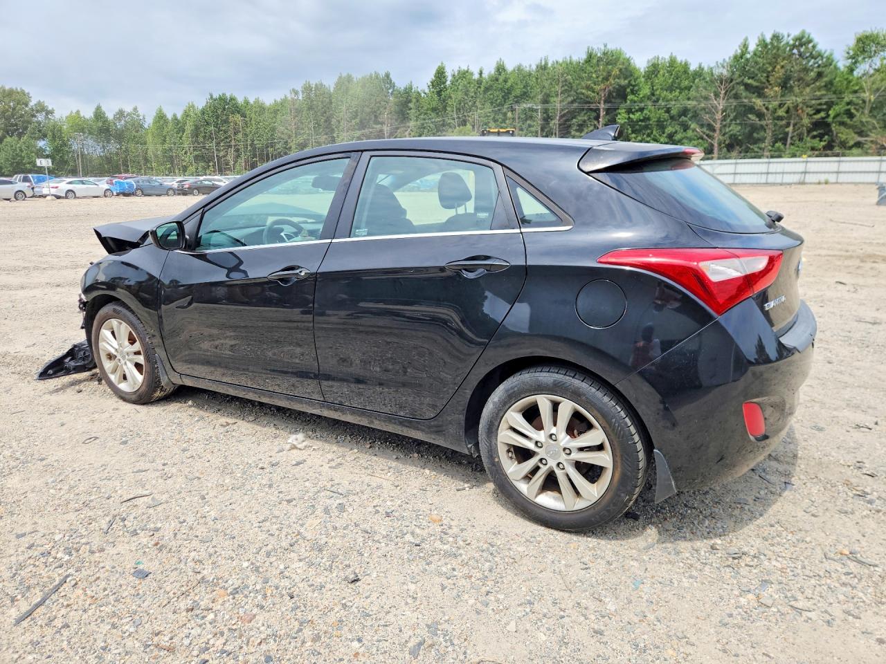 2013 Hyundai Elantra Gt Base Black vin: KMHD35LE3DU114596