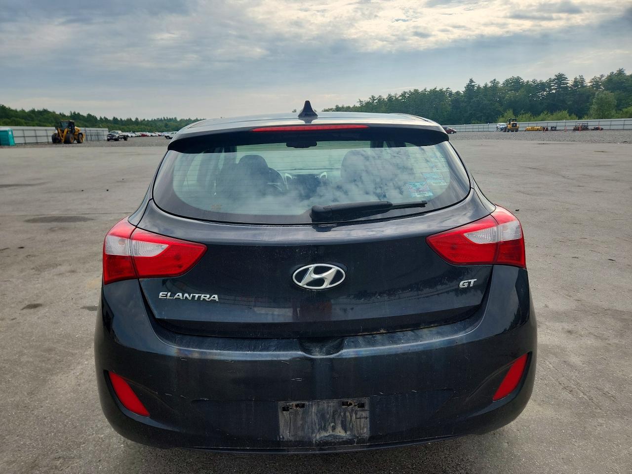 2013 Hyundai Elantra Gt Base Black vin: KMHD35LE3DU124562