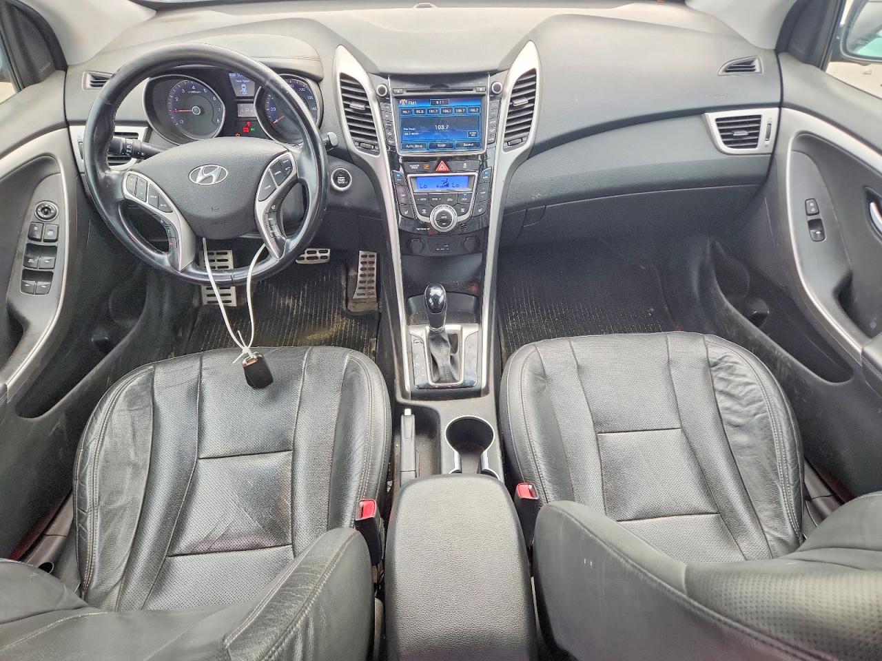 2013 Hyundai Elantra Gt Base Black vin: KMHD35LE3DU124562