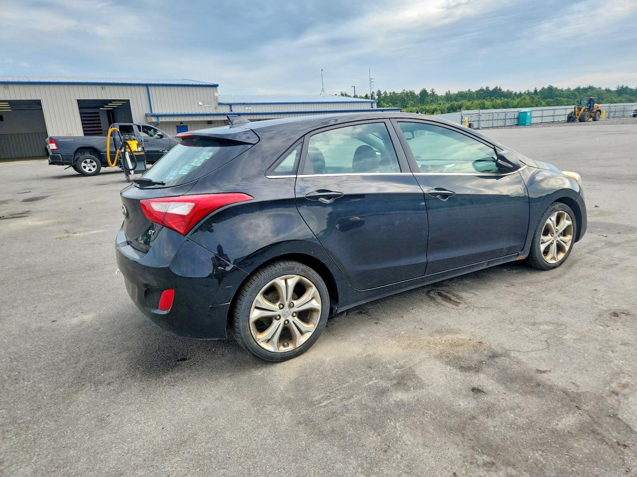 2013 Hyundai Elantra Gt Base Black vin: KMHD35LE3DU124562
