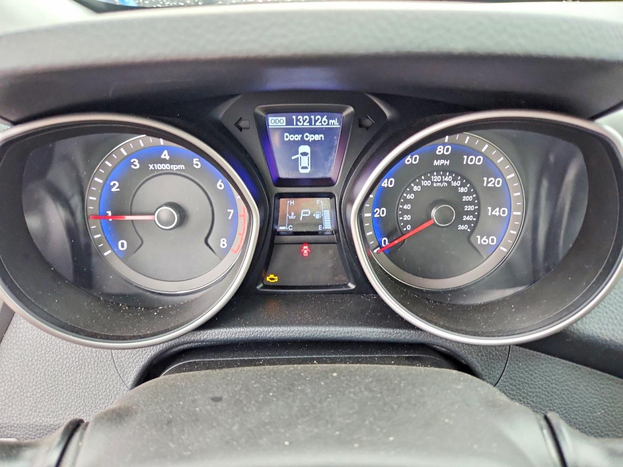 2013 Hyundai Elantra Gt Gray vin: KMHD35LE4DU023885