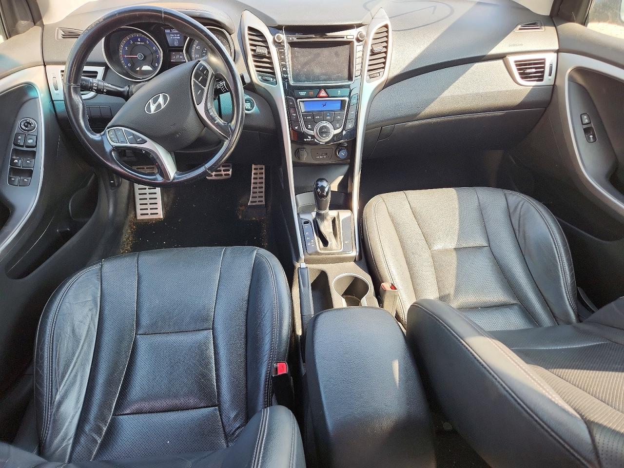 2013 Hyundai Elantra Gt Base Gray vin: KMHD35LE4DU053579