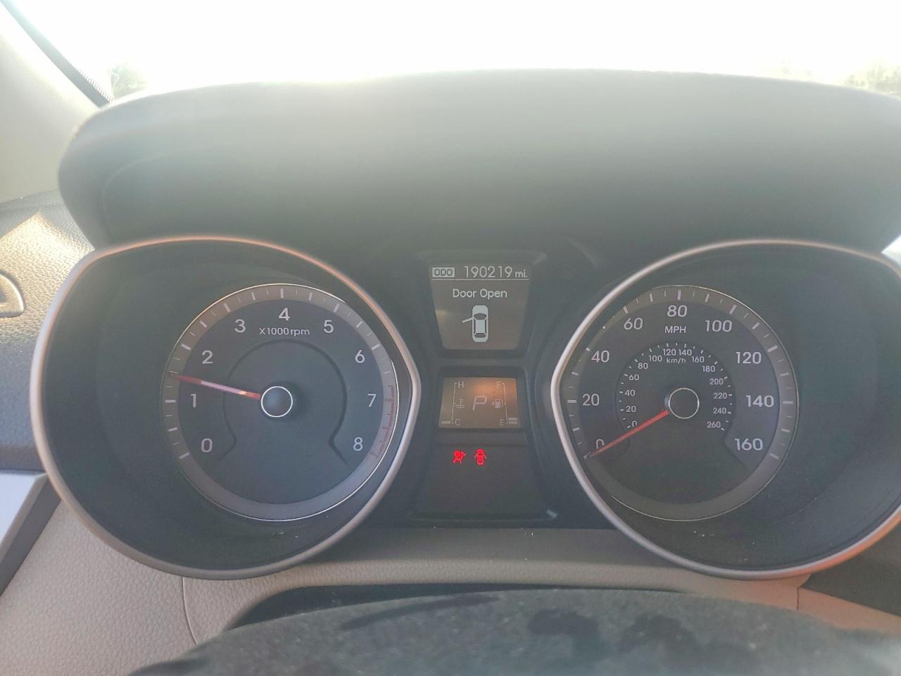 2013 Hyundai Elantra Gt Base Белый vin: KMHD35LE4DU055154