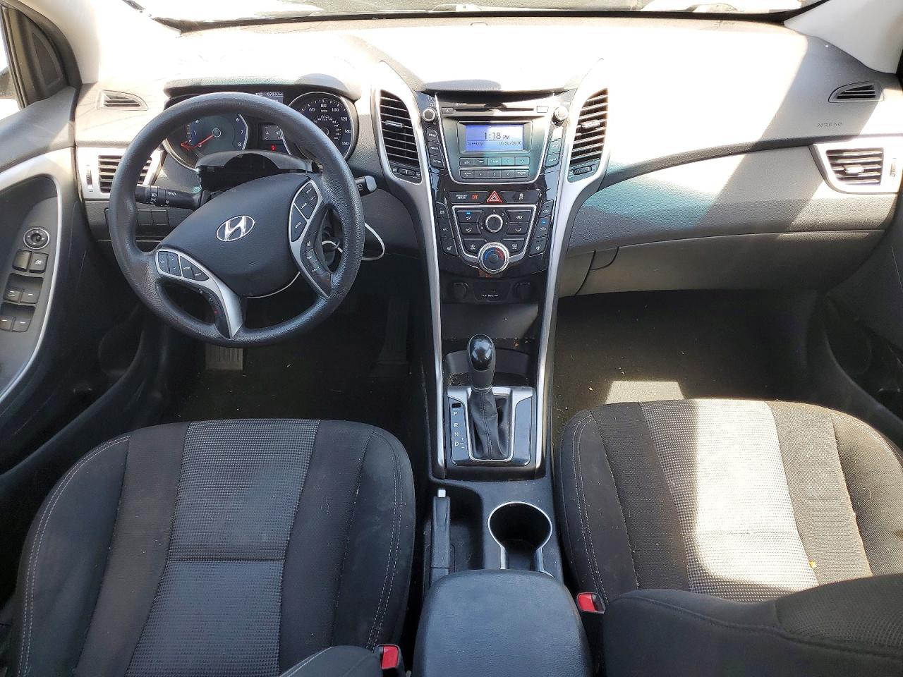 2013 Hyundai Elantra Gt Base Gray vin: KMHD35LE4DU091118