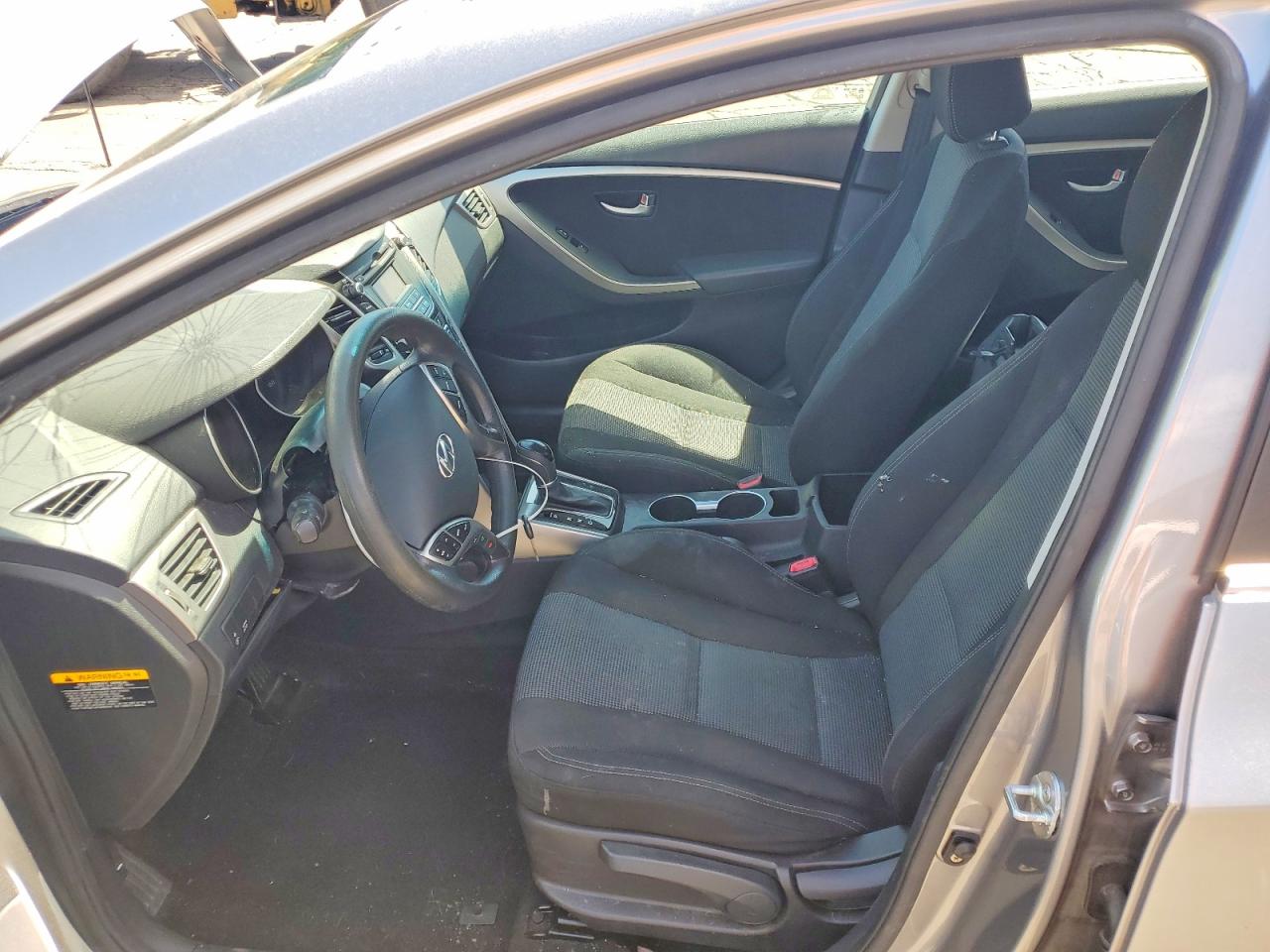 2013 Hyundai Elantra Gt Base Gray vin: KMHD35LE4DU091118