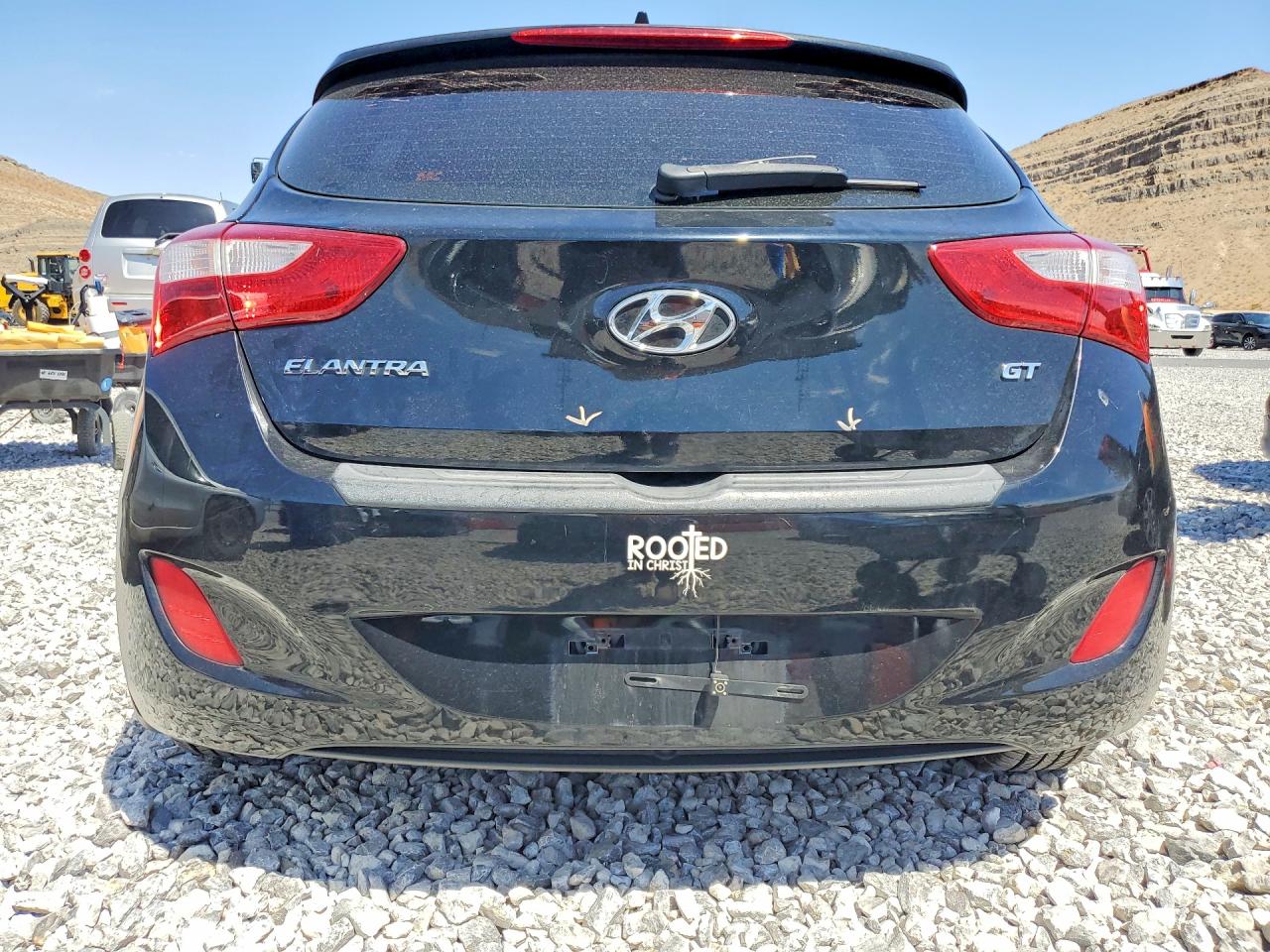 2013 Hyundai Elantra Gt Base Black vin: KMHD35LE4DU125364