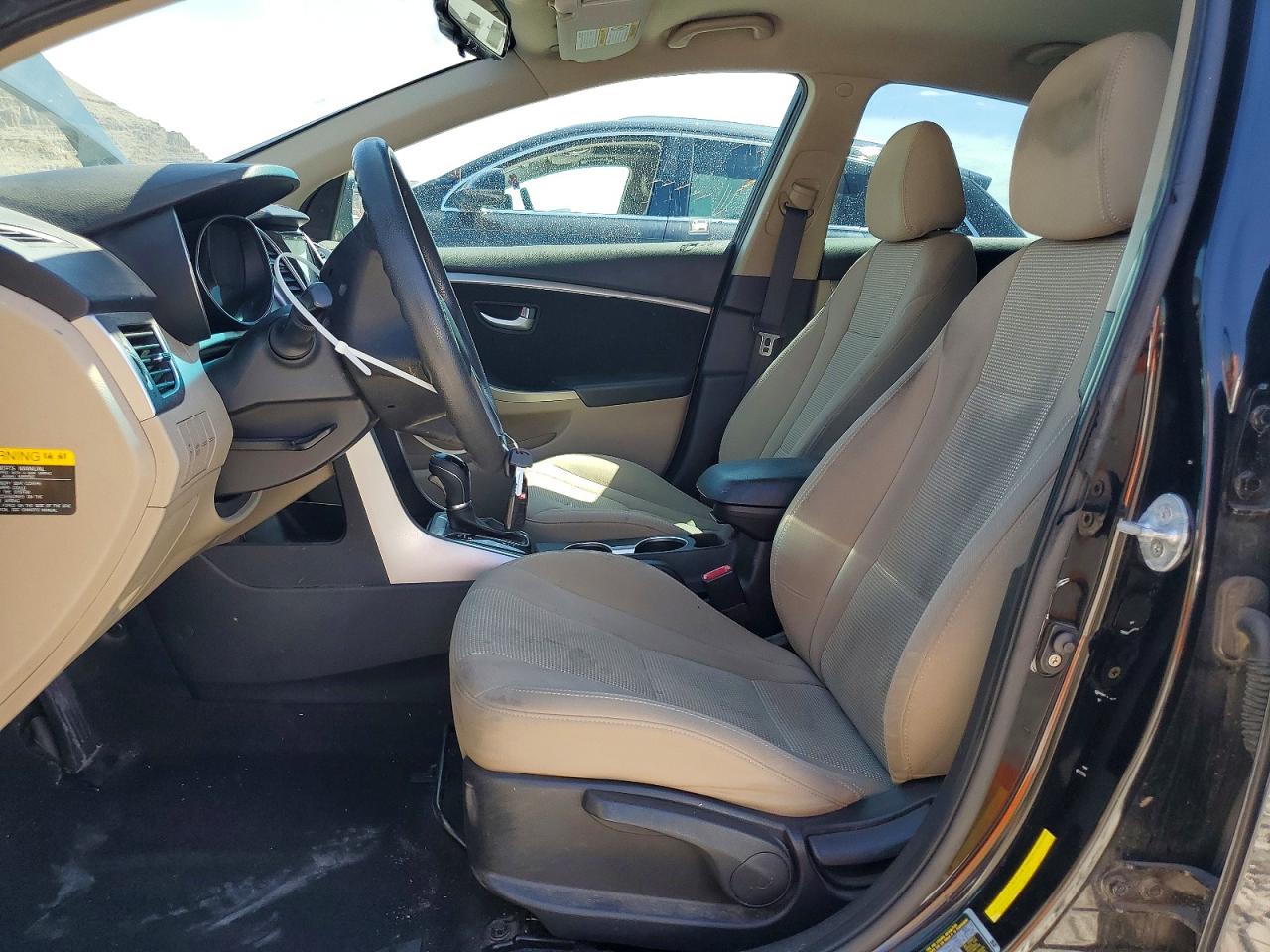 2013 Hyundai Elantra Gt Base Black vin: KMHD35LE4DU125364