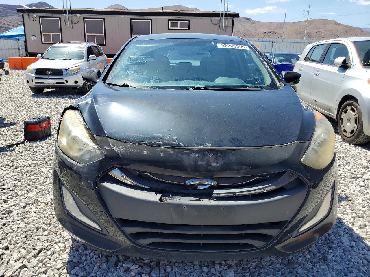 2013 Hyundai Elantra Gt Base Black vin: KMHD35LE4DU125364