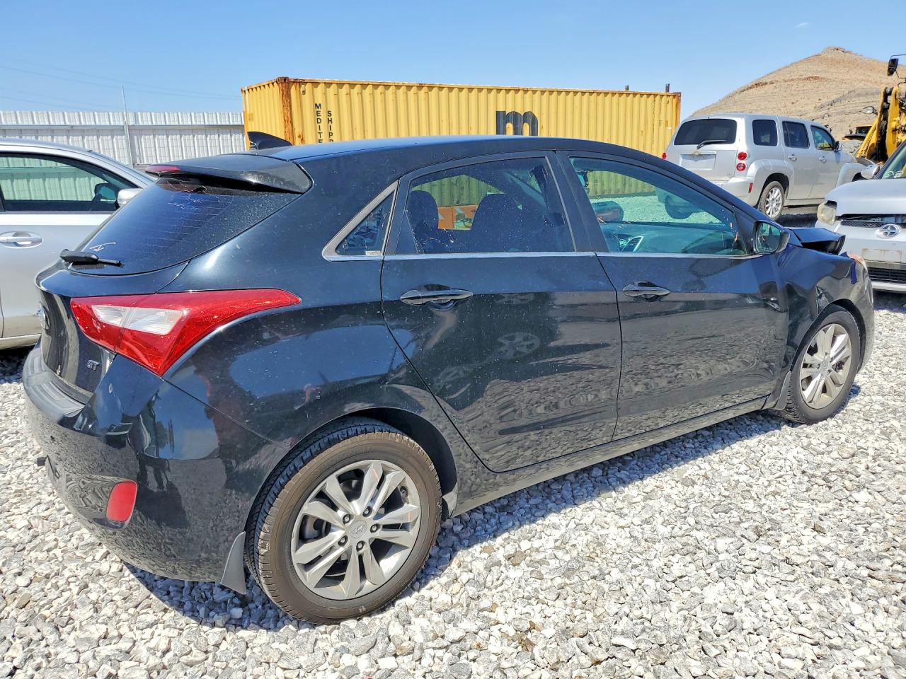 2013 Hyundai Elantra Gt Base Black vin: KMHD35LE4DU125364