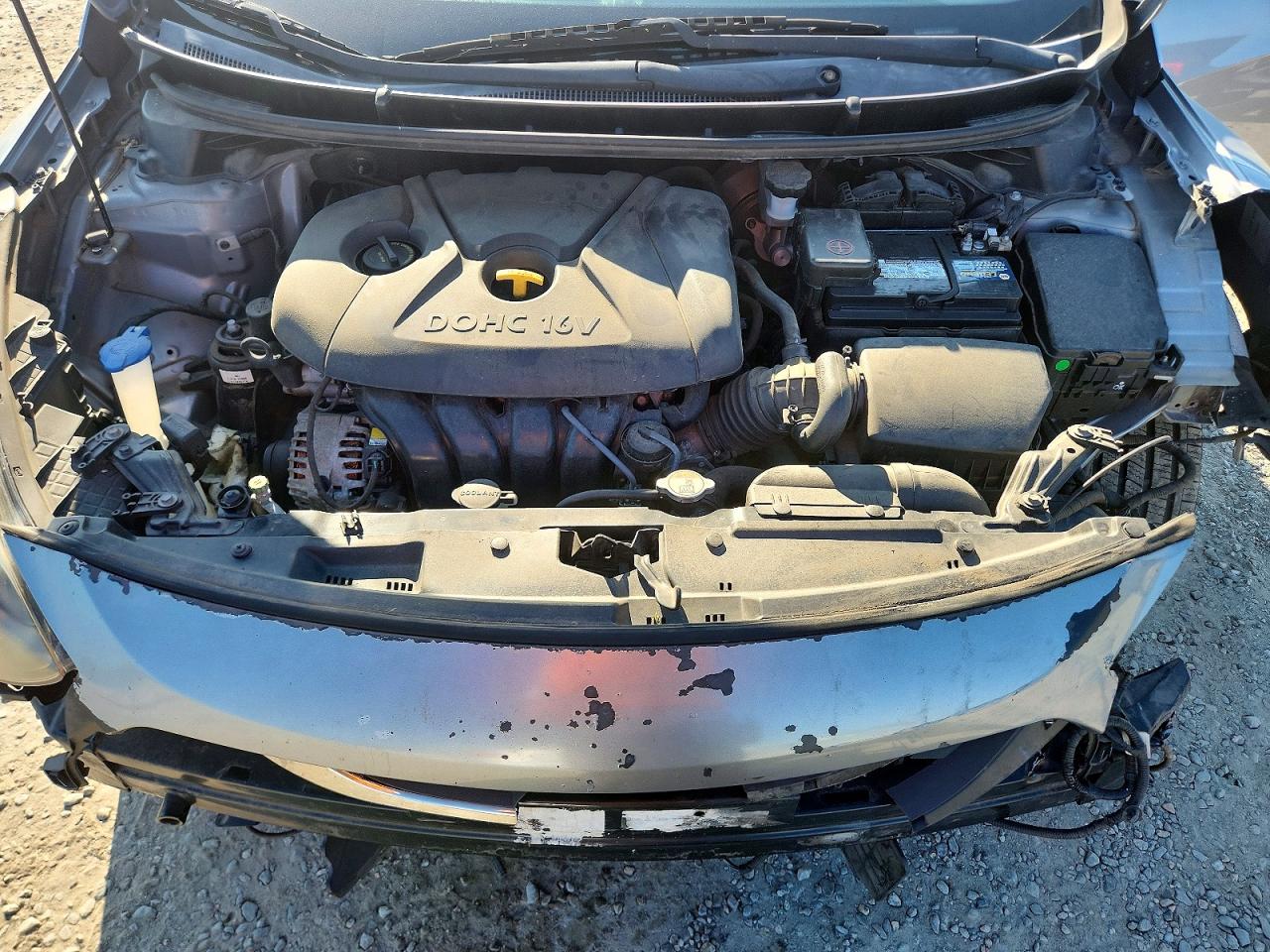 2013 Hyundai Elantra Gt Base Серый vin: KMHD35LE4DU134730