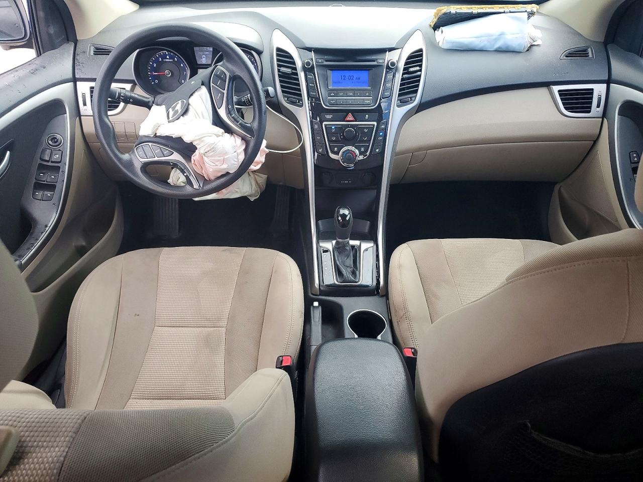 2013 Hyundai Elantra Gt Base Black vin: KMHD35LE5DU057950