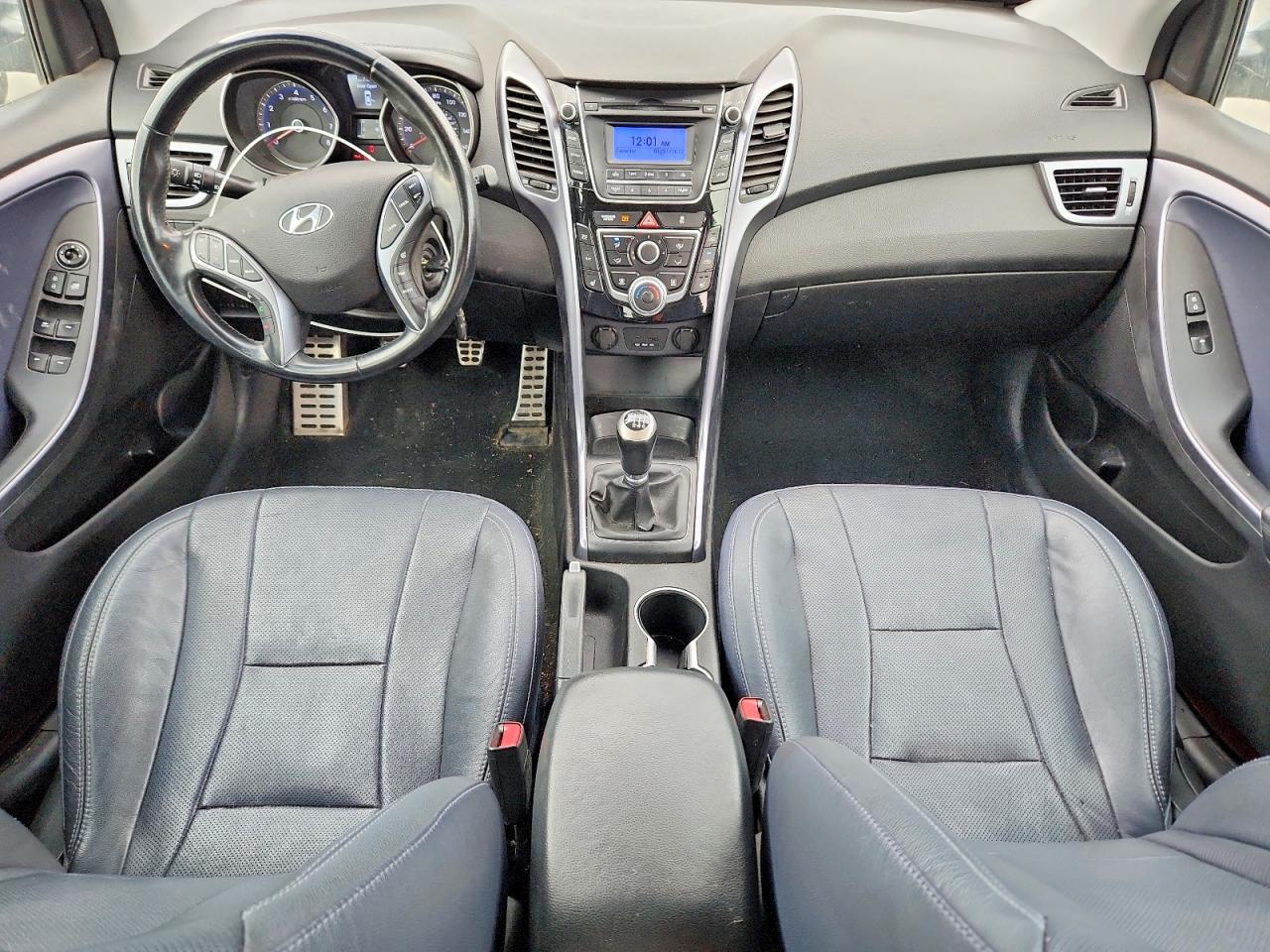 2013 Hyundai Elantra Gt Base Серый vin: KMHD35LE5DU069421