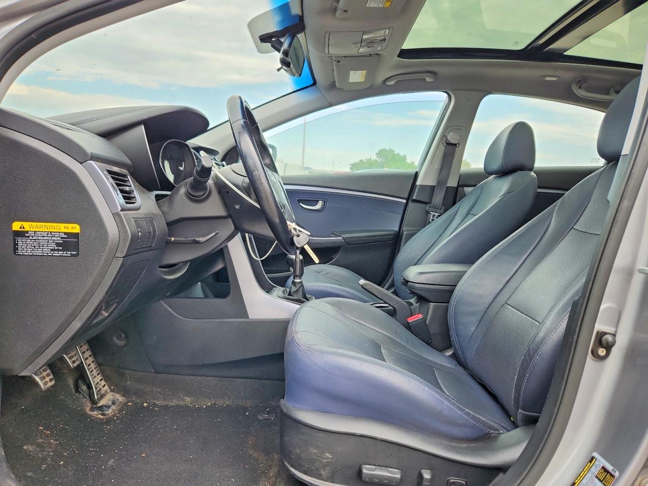 2013 Hyundai Elantra Gt Base Серый vin: KMHD35LE5DU069421
