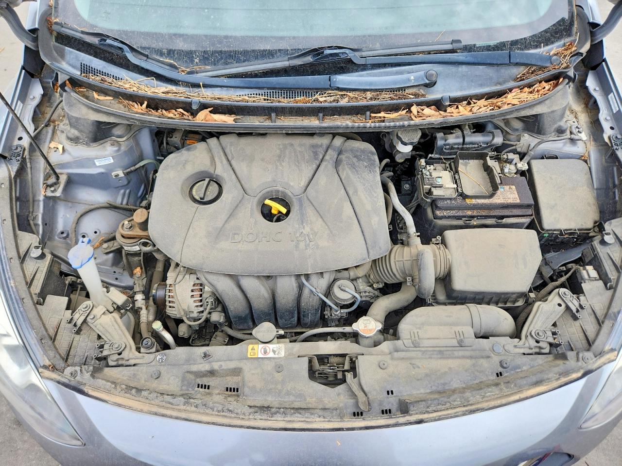 2013 Hyundai Elantra Gt Base Серый vin: KMHD35LE5DU069421
