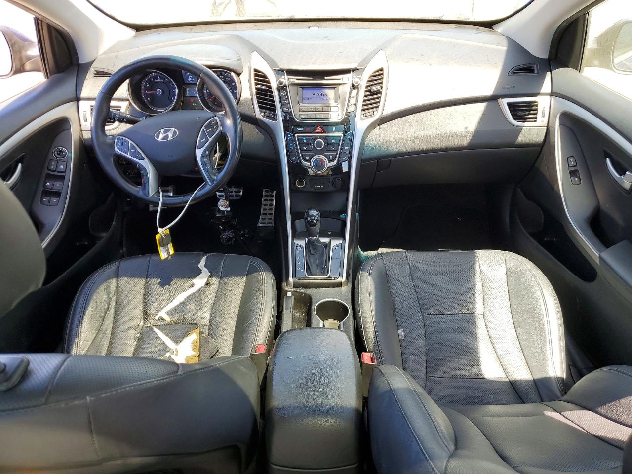 2013 Hyundai Elantra Gt Base Blue vin: KMHD35LE5DU094237