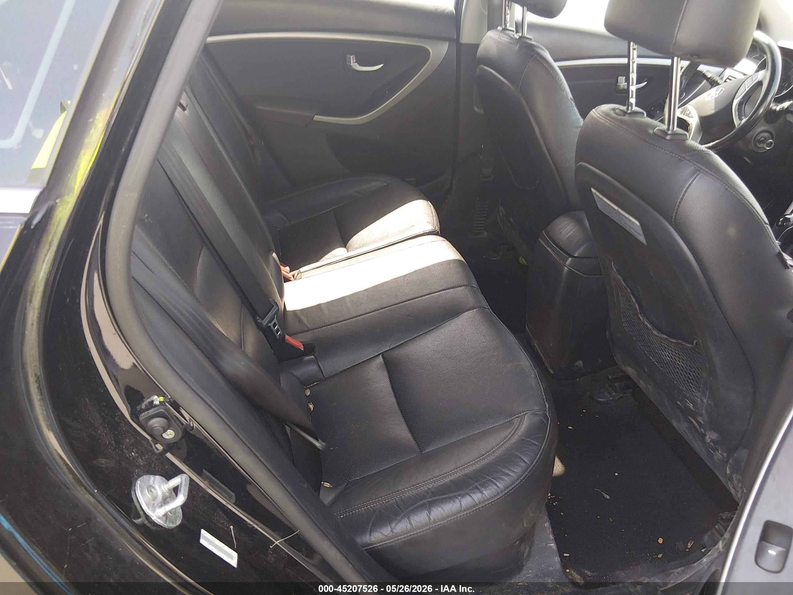 2013 Hyundai Elantra Gt   Black vin: KMHD35LE5DU113160