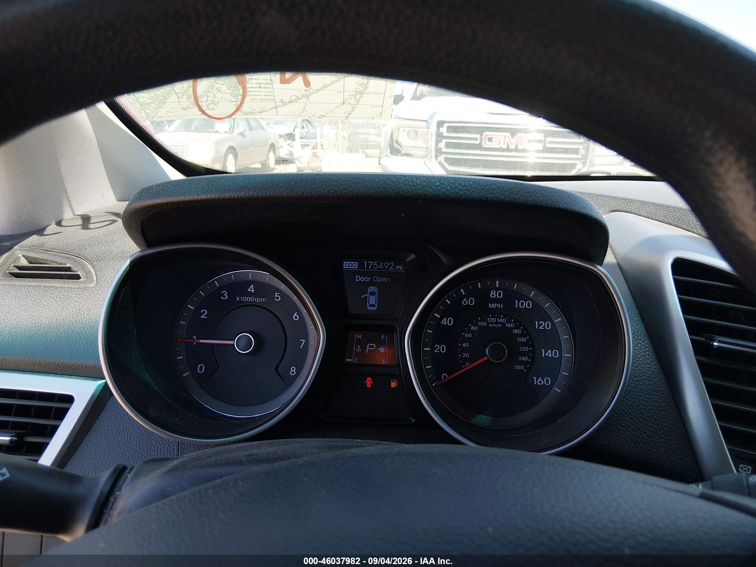 2013 Hyundai Elantra Gt Gray vin: KMHD35LE5DU119069