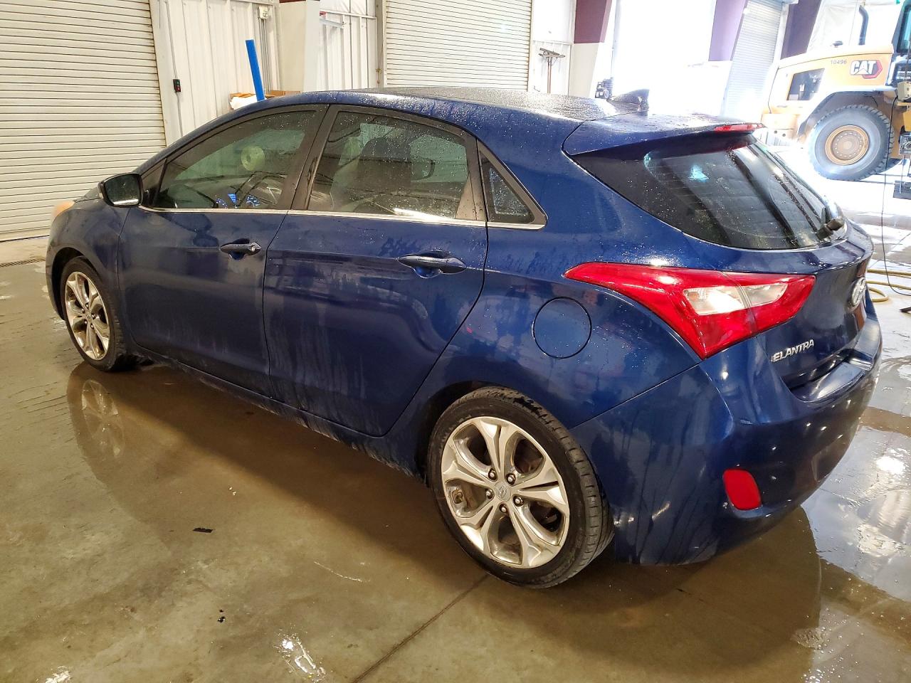 2013 Hyundai Elantra Gt Base Blue vin: KMHD35LE6DU057553