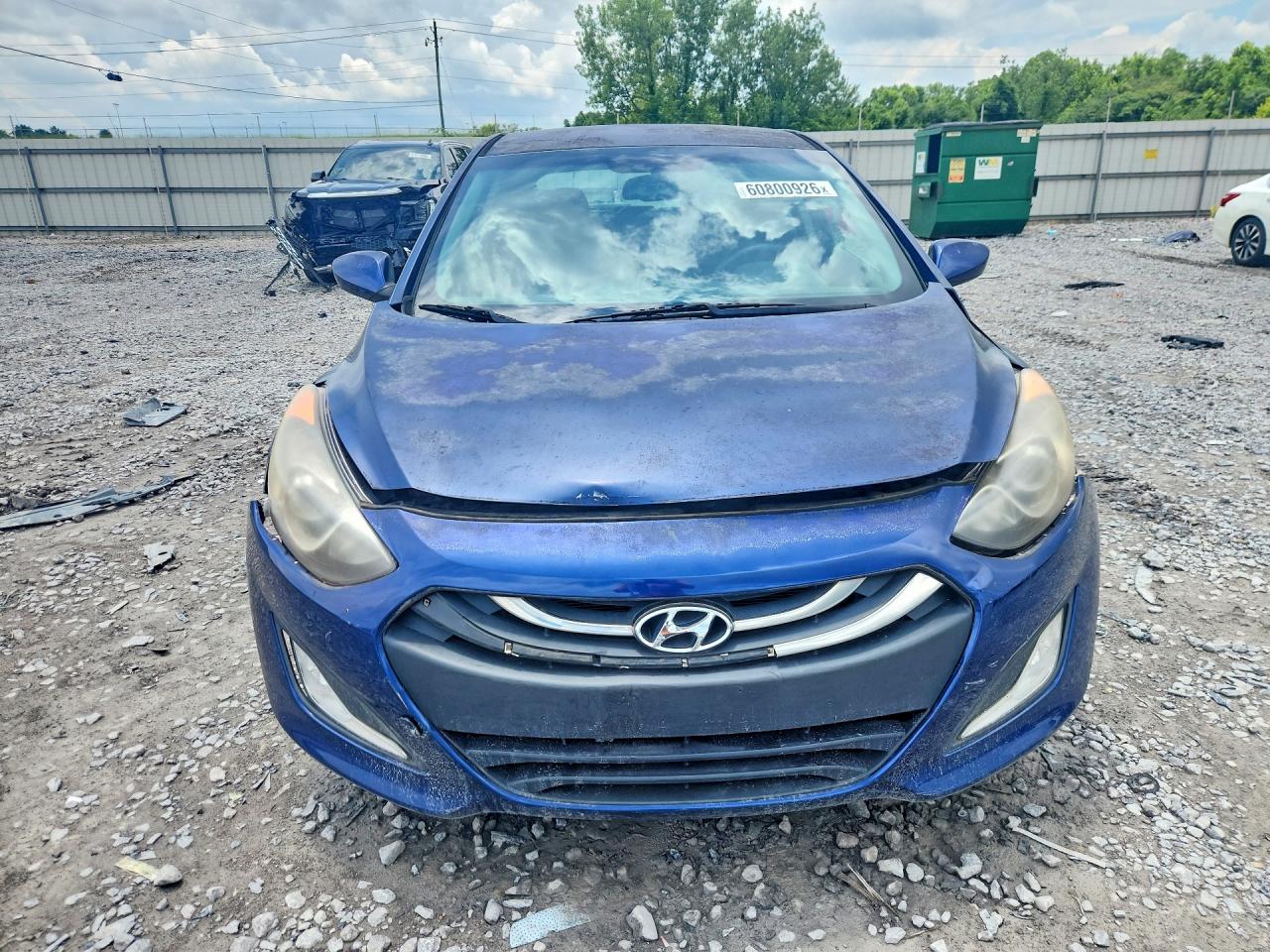 2013 Hyundai Elantra Gt Base Синий vin: KMHD35LE6DU062901