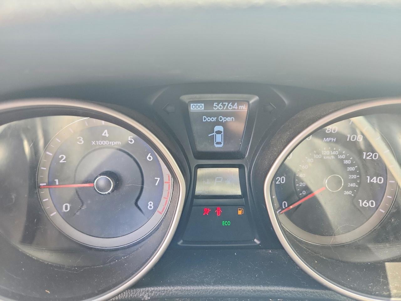 2013 Hyundai Elantra Gt Base Синий vin: KMHD35LE6DU062901