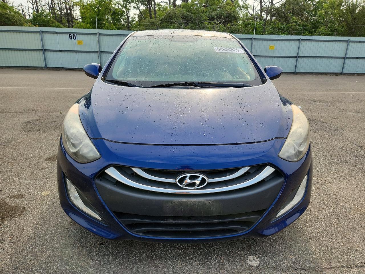 2013 Hyundai Elantra Gt Base Blue vin: KMHD35LE6DU078452
