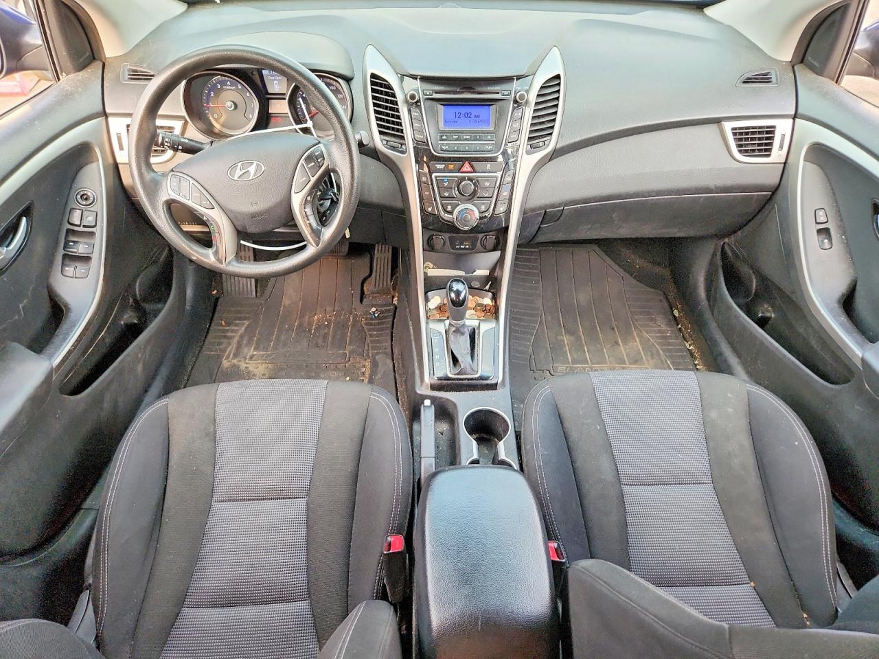 2013 Hyundai Elantra Gt Base Blue vin: KMHD35LE6DU078452