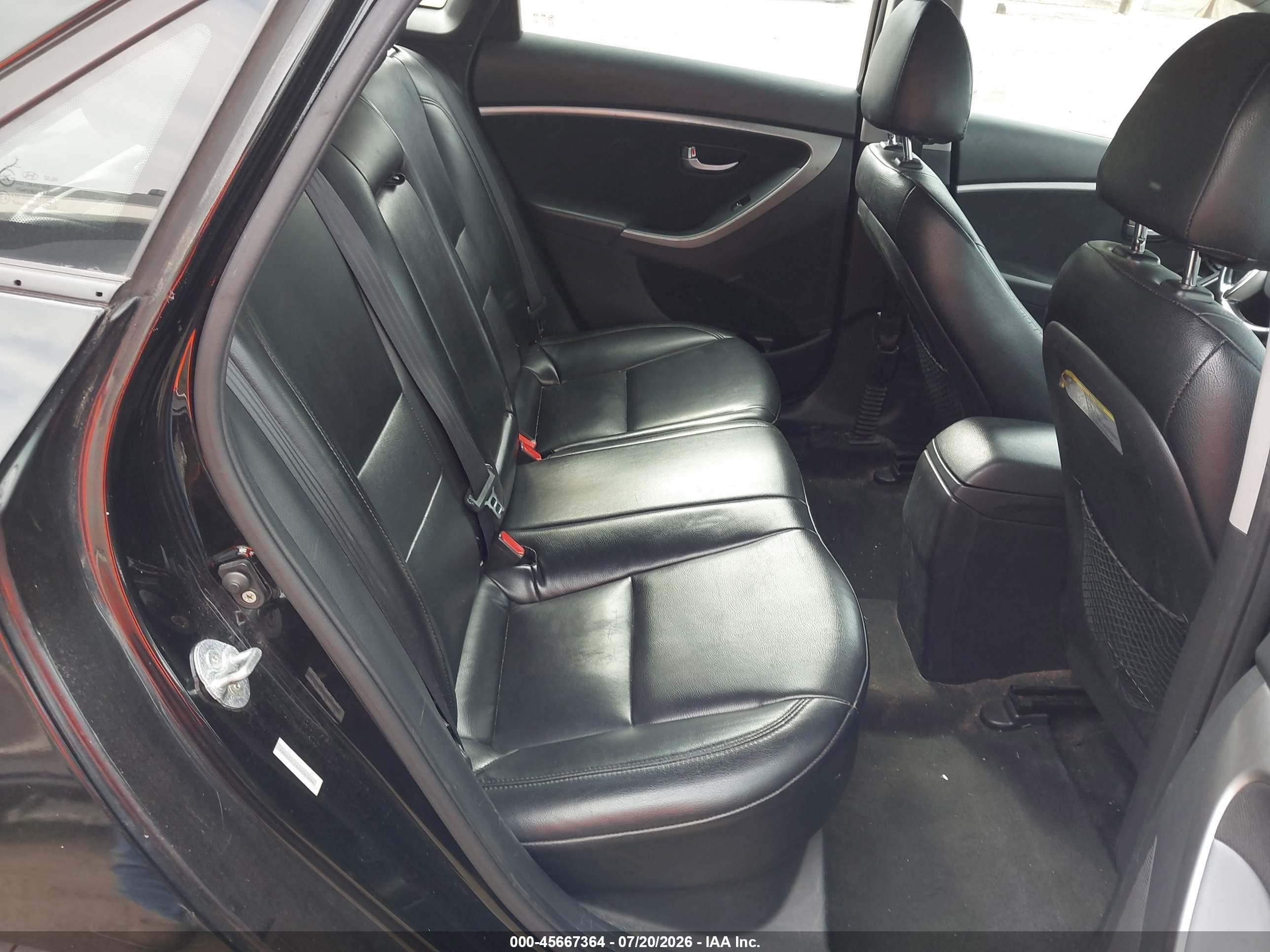 2013 Hyundai Elantra Gt   Black vin: KMHD35LE6DU081884