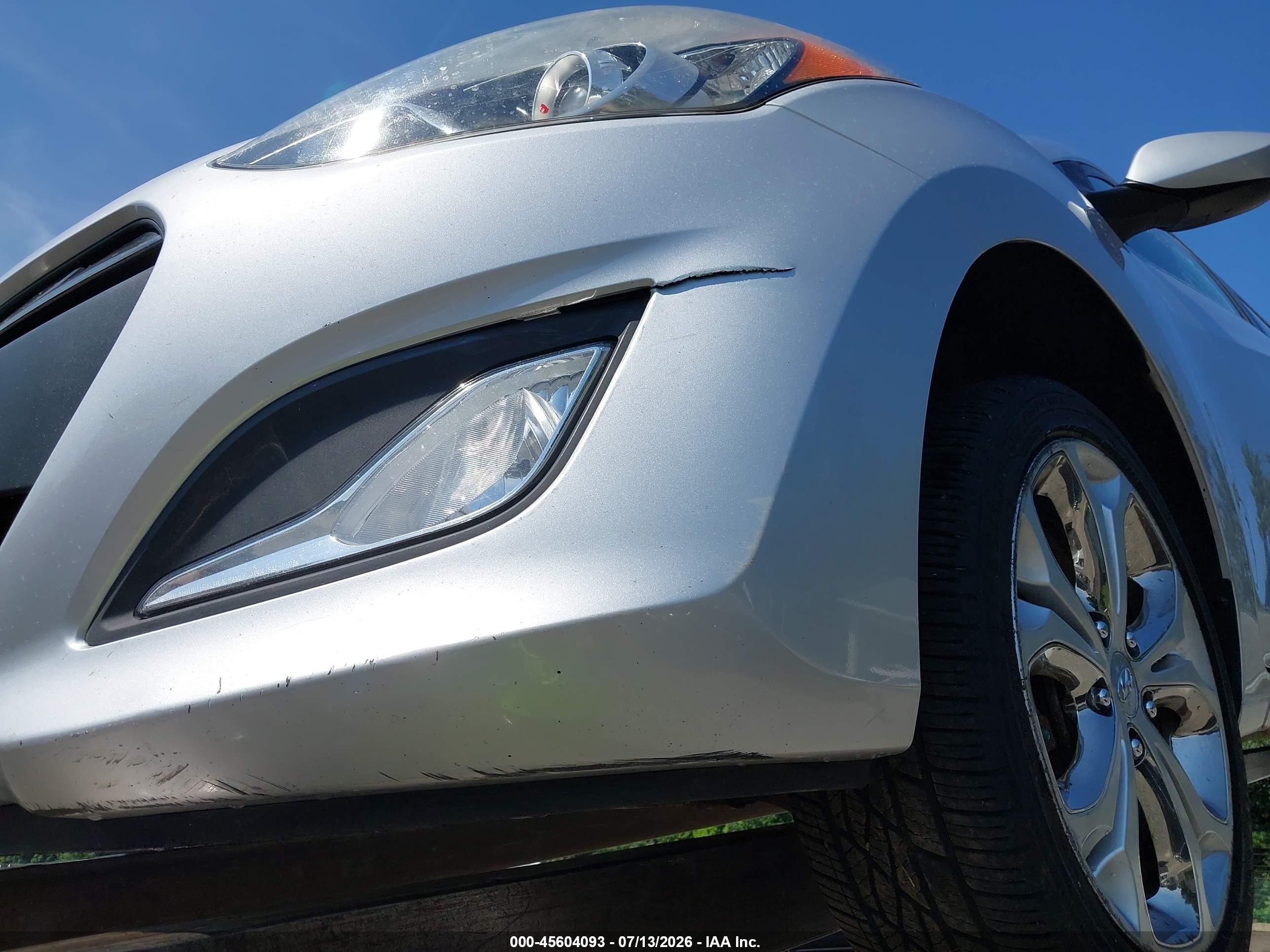 2013 Hyundai Elantra Gt   Silver vin: KMHD35LE6DU096529
