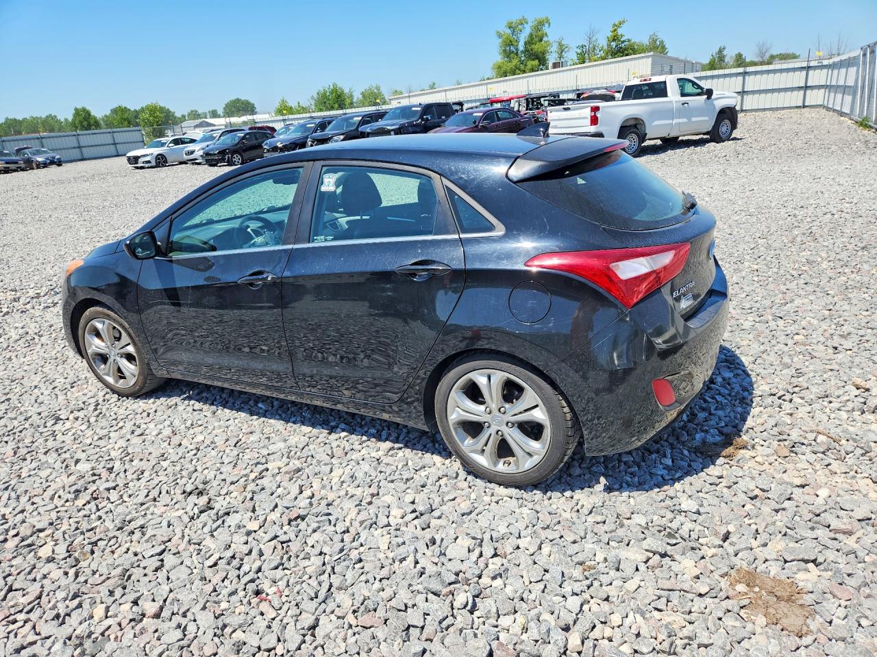 2013 Hyundai Elantra Gt Base Черный vin: KMHD35LE6DU123793