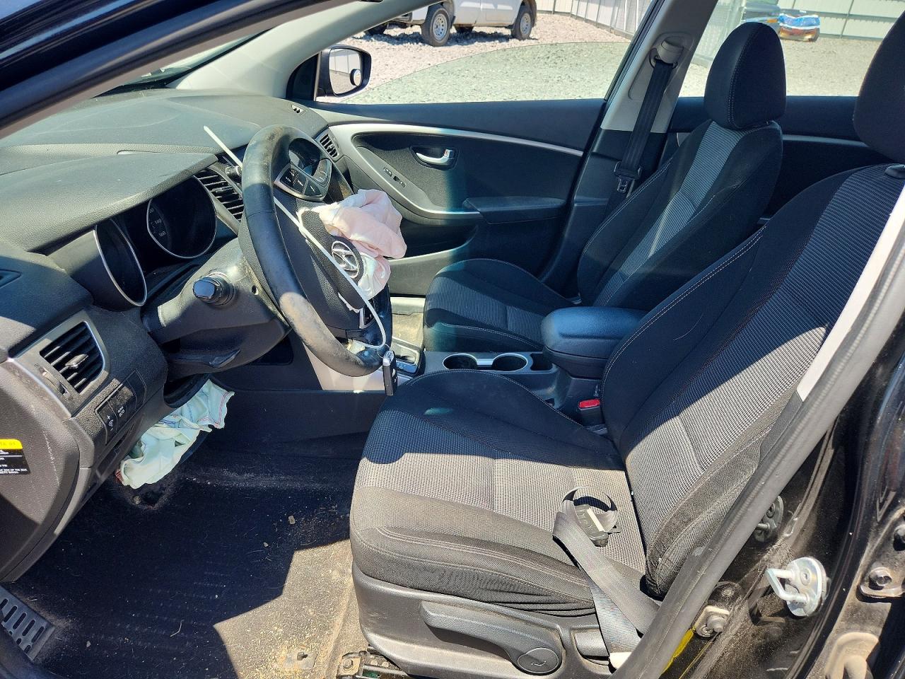 2013 Hyundai Elantra Gt Base Черный vin: KMHD35LE6DU123793