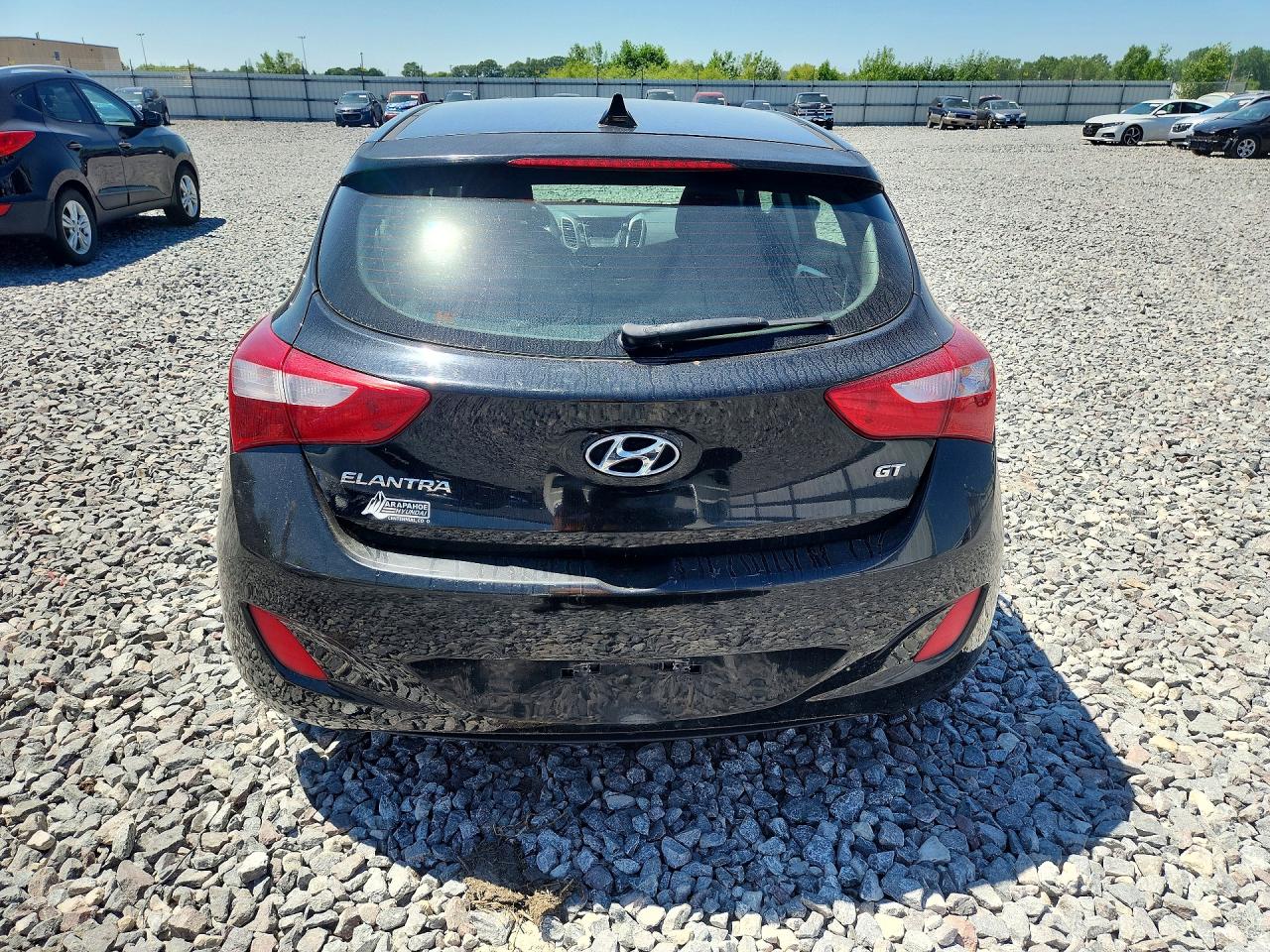 2013 Hyundai Elantra Gt Base Черный vin: KMHD35LE6DU123793