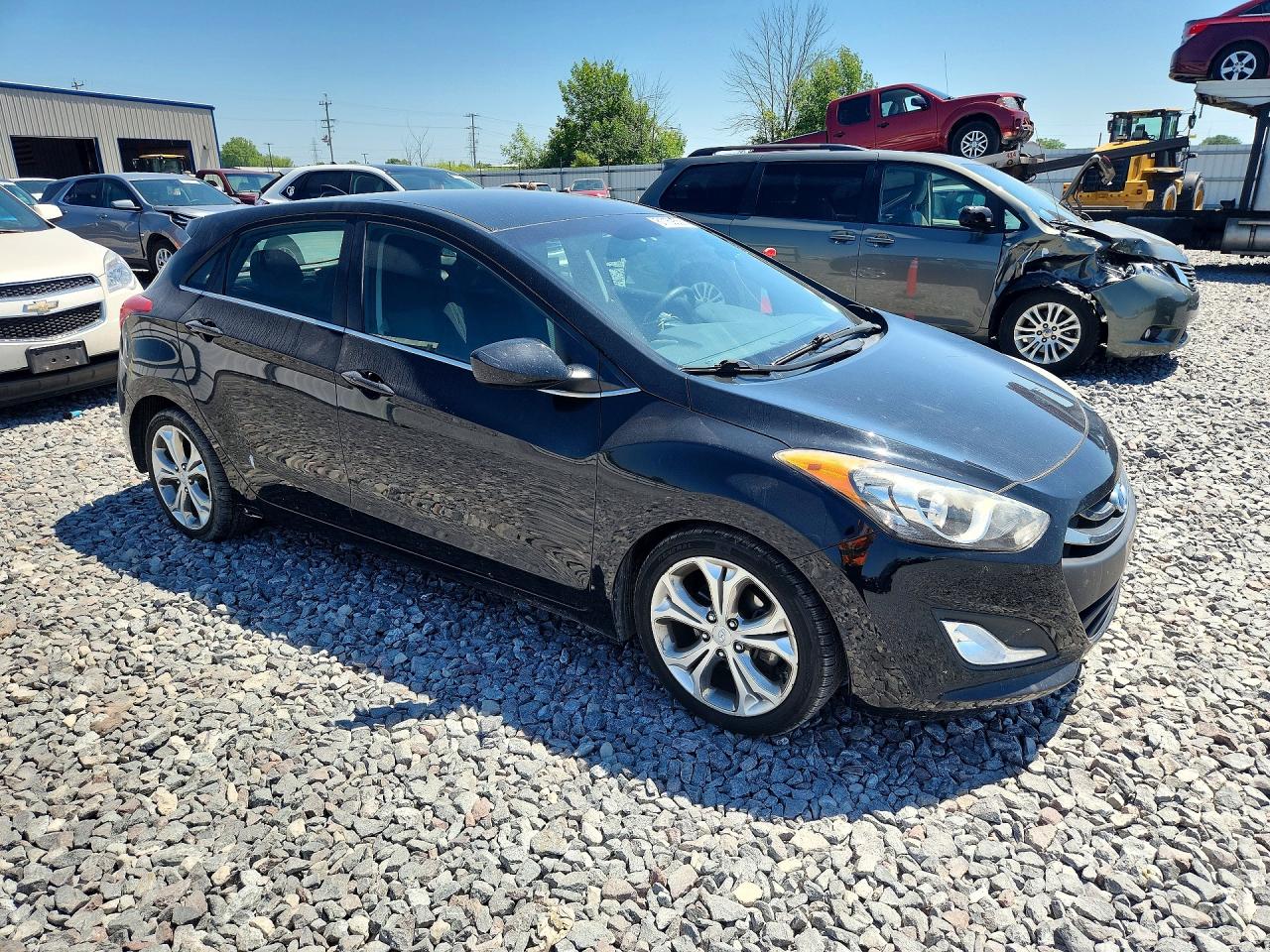 2013 Hyundai Elantra Gt Base Черный vin: KMHD35LE6DU123793