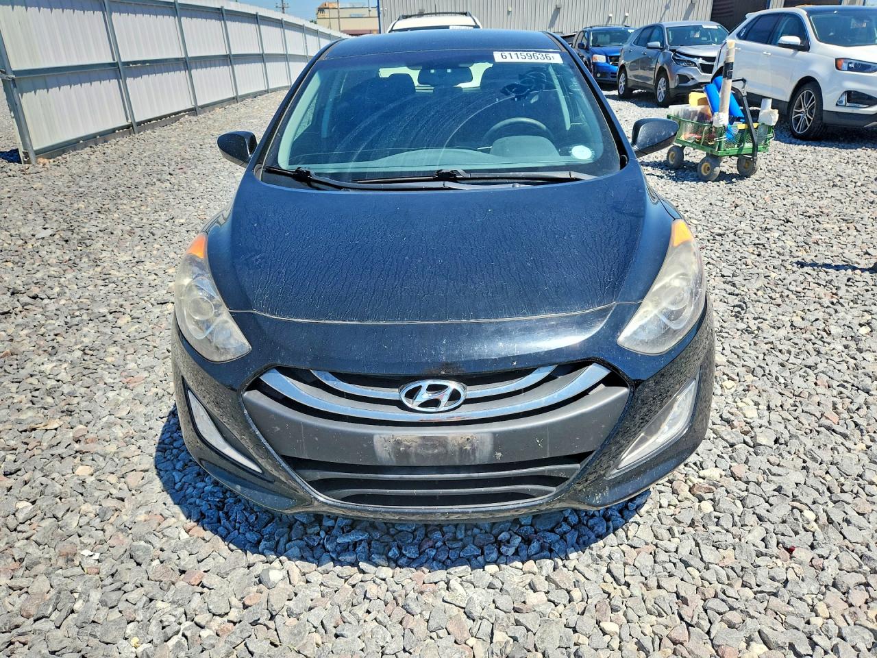 2013 Hyundai Elantra Gt Base Черный vin: KMHD35LE6DU123793