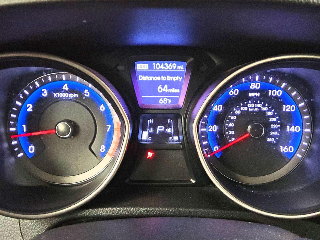 2013 Hyundai Elantra Gt Base Silver vin: KMHD35LE6DU124491