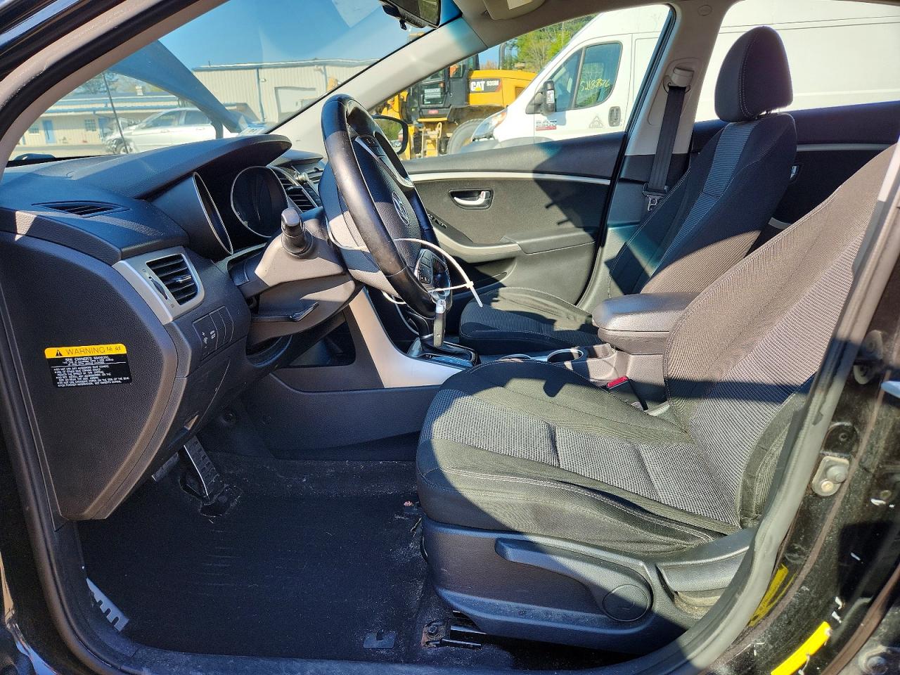 2013 Hyundai Elentra Черный vin: KMHD35LE6DU130632