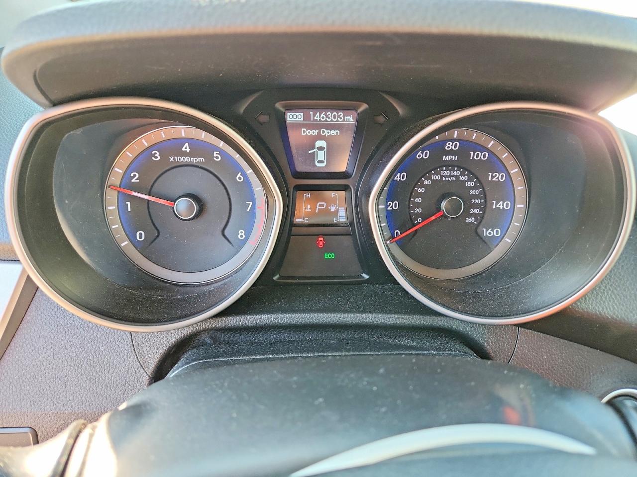 2013 Hyundai Elentra Черный vin: KMHD35LE6DU130632