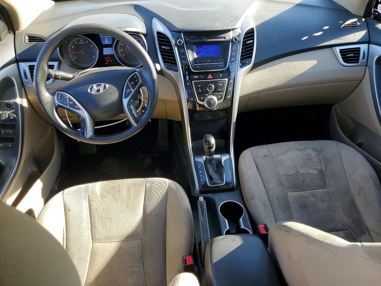 2013 Hyundai Elantra Gt Base Black vin: KMHD35LE6DU132199
