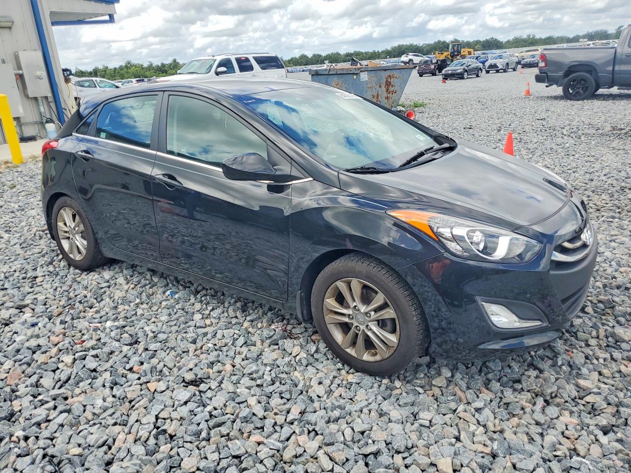 2013 Hyundai Elantra Gt Base Black vin: KMHD35LE6DU146748