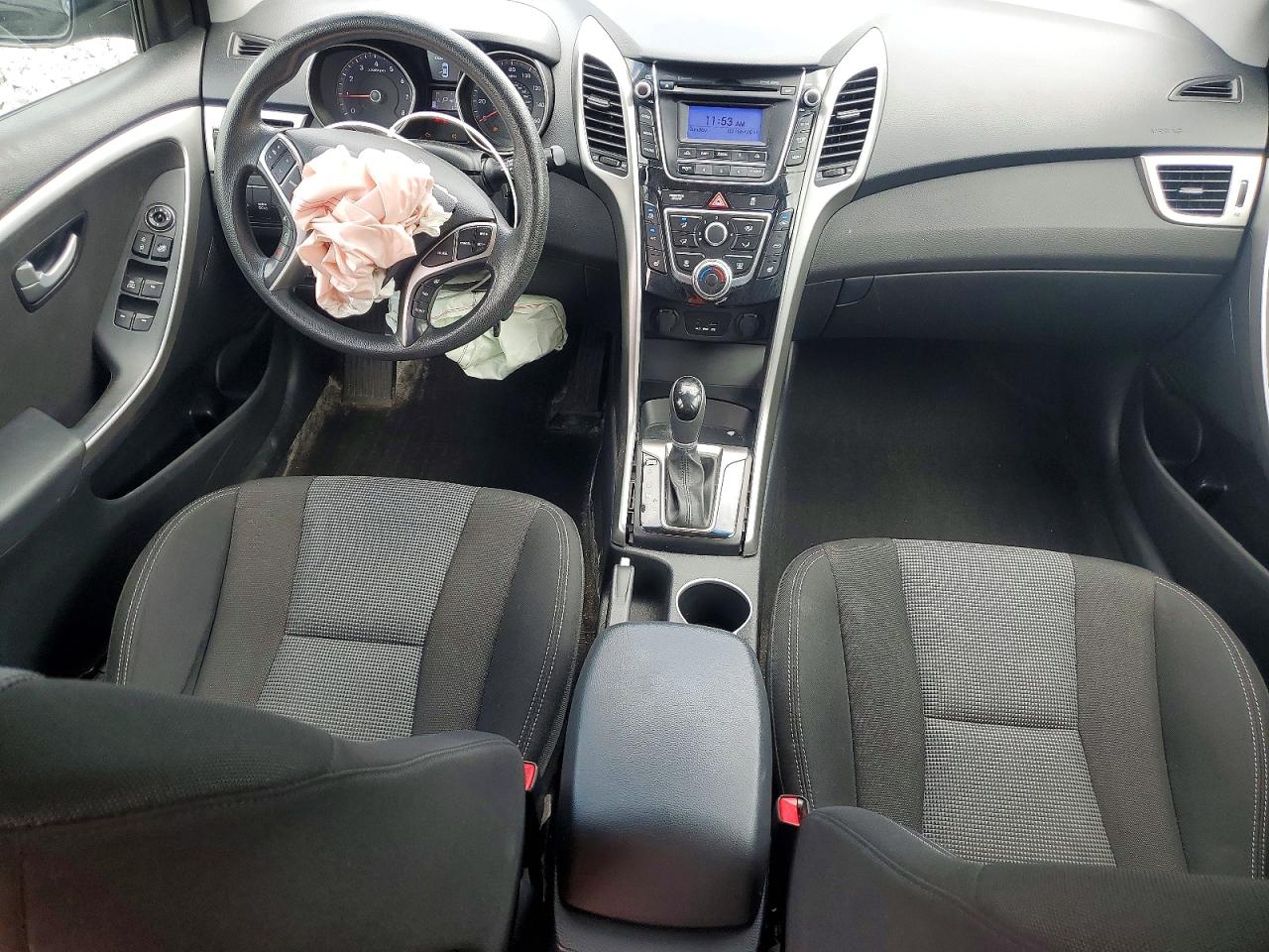 2013 Hyundai Elantra Gt Base Black vin: KMHD35LE6DU146748