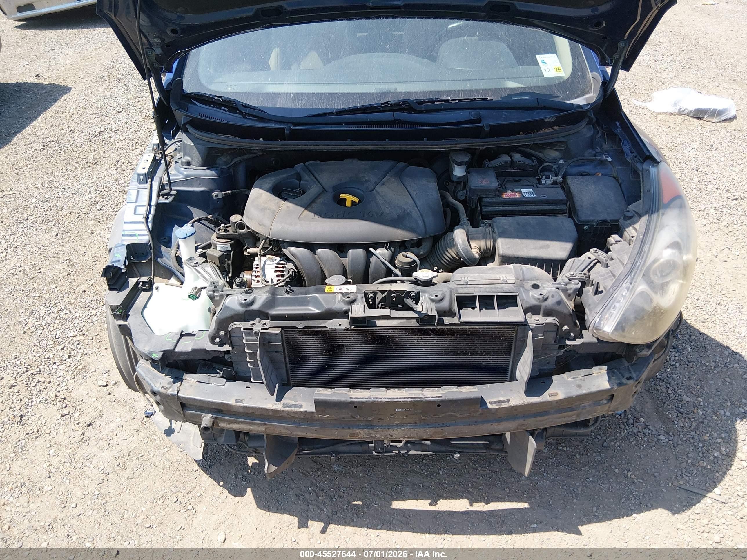2013 Hyundai Elantra Gt   Синий vin: KMHD35LE7DU058839