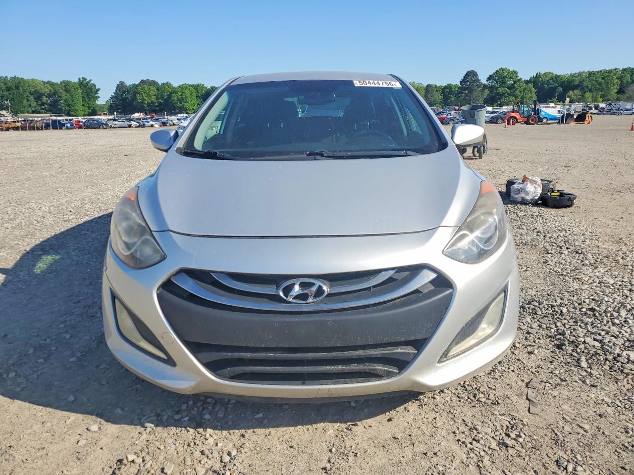 2013 Hyundai Elantra Gt Base Silver vin: KMHD35LE7DU124127