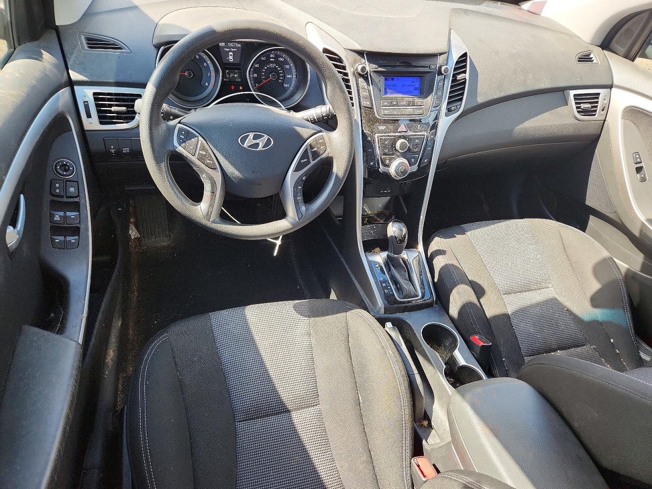 2013 Hyundai Elantra Gt Base Blue vin: KMHD35LE7DU136830