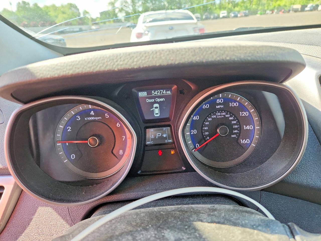 2013 Hyundai Elantra Gt Base Blue vin: KMHD35LE7DU136830