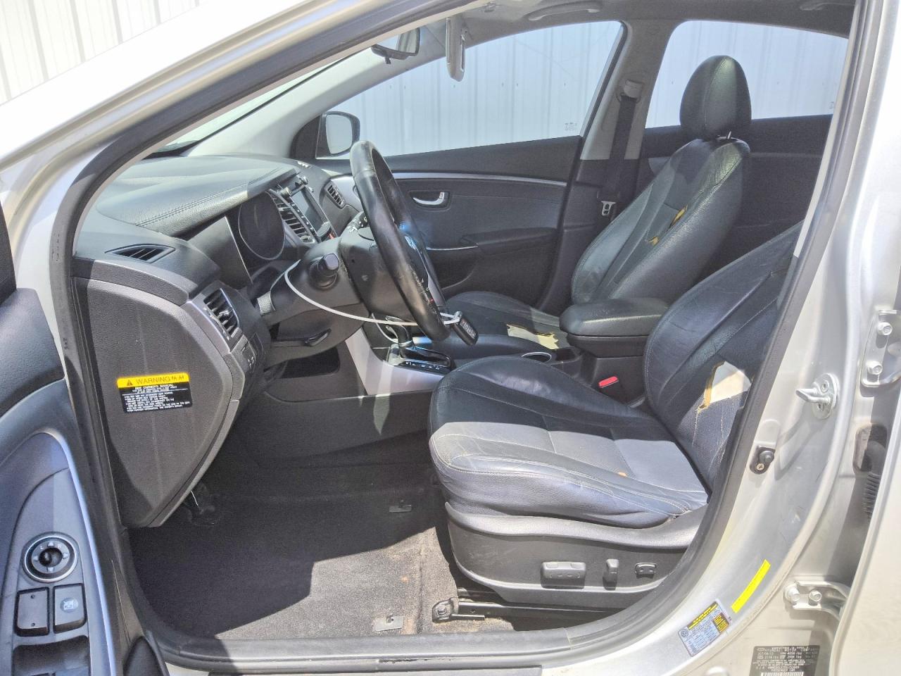 2013 Hyundai Elantra Gt Base Серебряный vin: KMHD35LE7DU152669