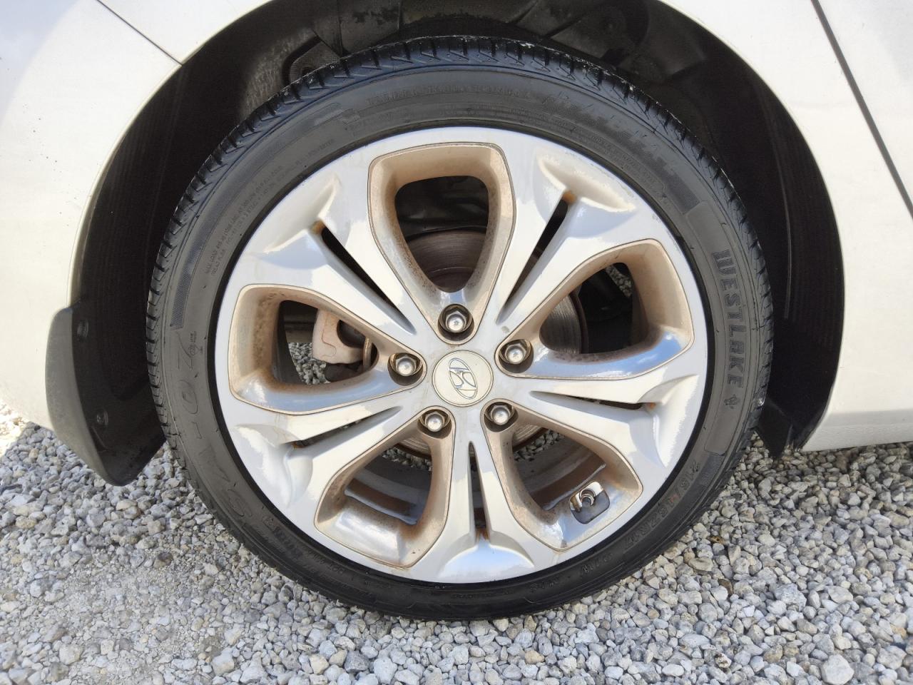 2013 Hyundai Elantra Gt Base Серебряный vin: KMHD35LE7DU152669 Damage: Right Rear Wheel, Curb Rash, 7 To 8 Inches