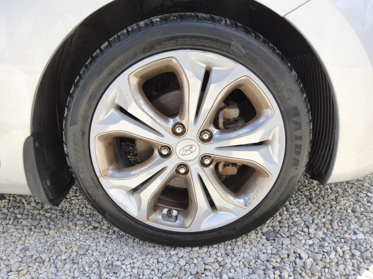 2013 Hyundai Elantra Gt Base Серебряный vin: KMHD35LE7DU152669 Damage: Right Front Wheel, Curb Rash, 3 To 4 Inches