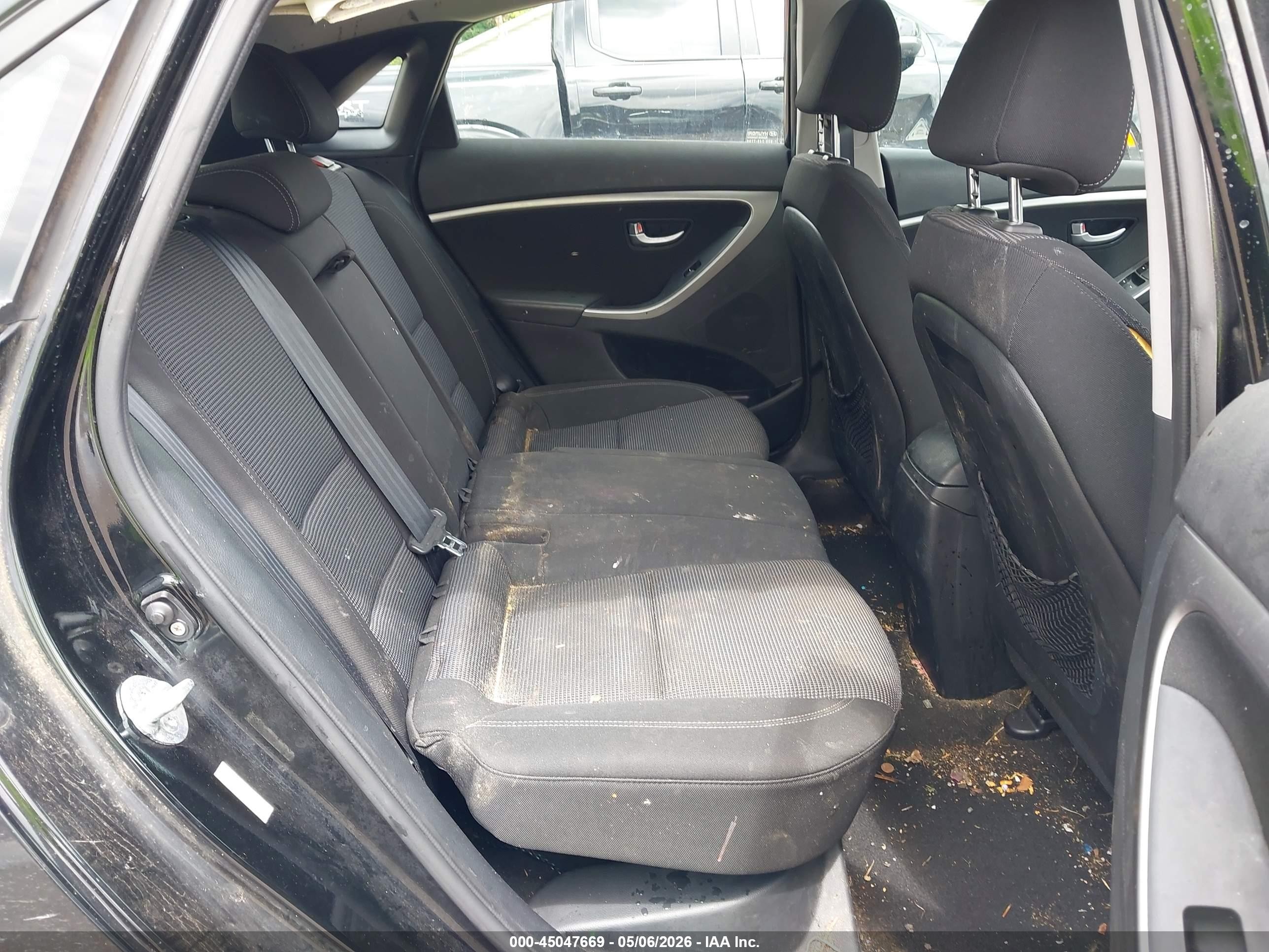 2013 Hyundai Elantra Gt   Черный vin: KMHD35LE8DU026269