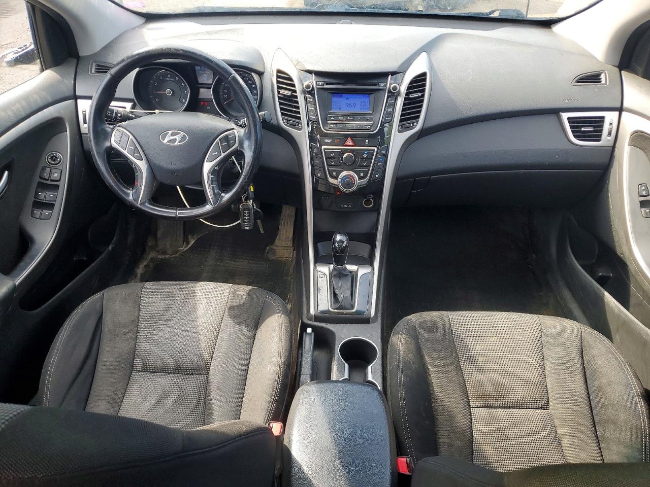 2013 Hyundai Elantra Gt Base Blue vin: KMHD35LE8DU034467