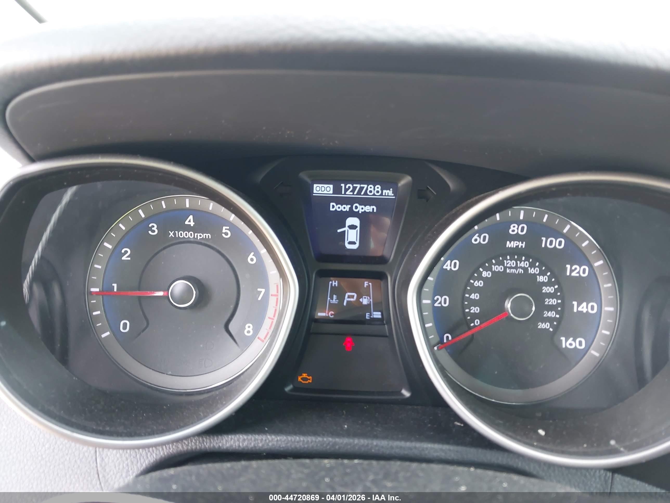 2013 Hyundai Elantra Gt Base W/blue Silver vin: KMHD35LE8DU034517